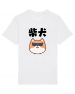 Shiba Inu Kanji (negru) Tricou mânecă scurtă Unisex Rocker