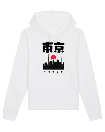 Tokyo Black Silhouette White