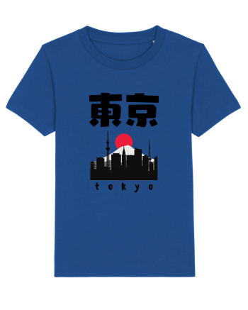 Tokyo Black Silhouette Majorelle Blue