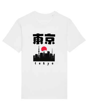Tokyo Black Silhouette White