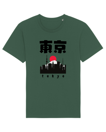 Tokyo Black Silhouette Bottle Green