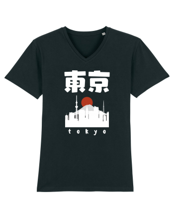 Tokyo White Silhouette Black