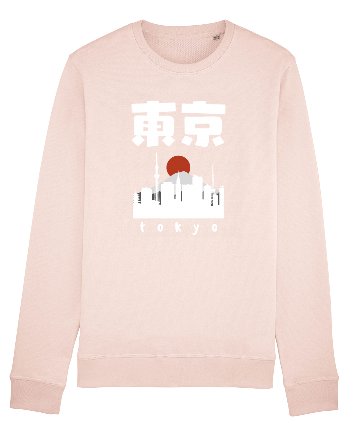 Bluză mânecă lungă Unisex Rise Candy Pink