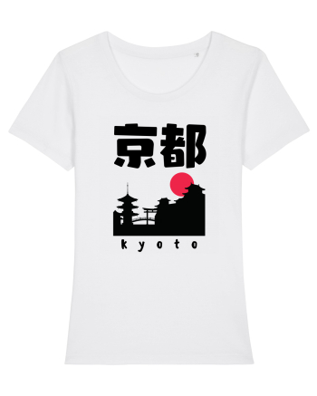 Kyoto Black Silhouette White