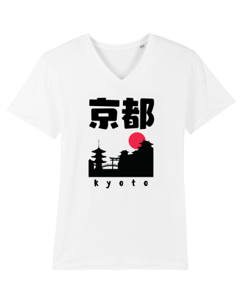 Kyoto Black Silhouette White