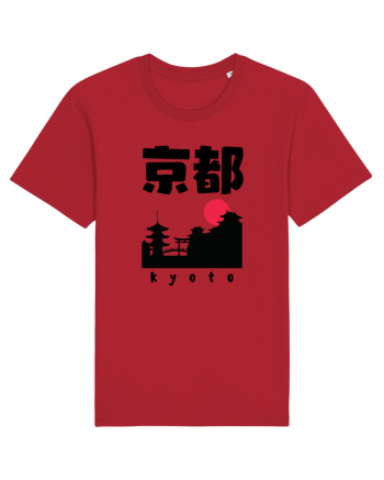 Kyoto Black Silhouette Red