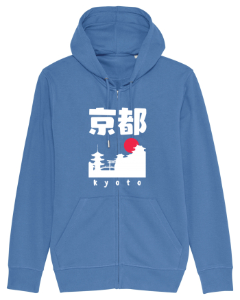 Kyoto White Silhouette Bright Blue