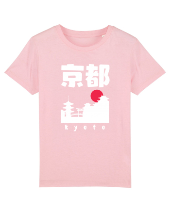 Kyoto White Silhouette Cotton Pink