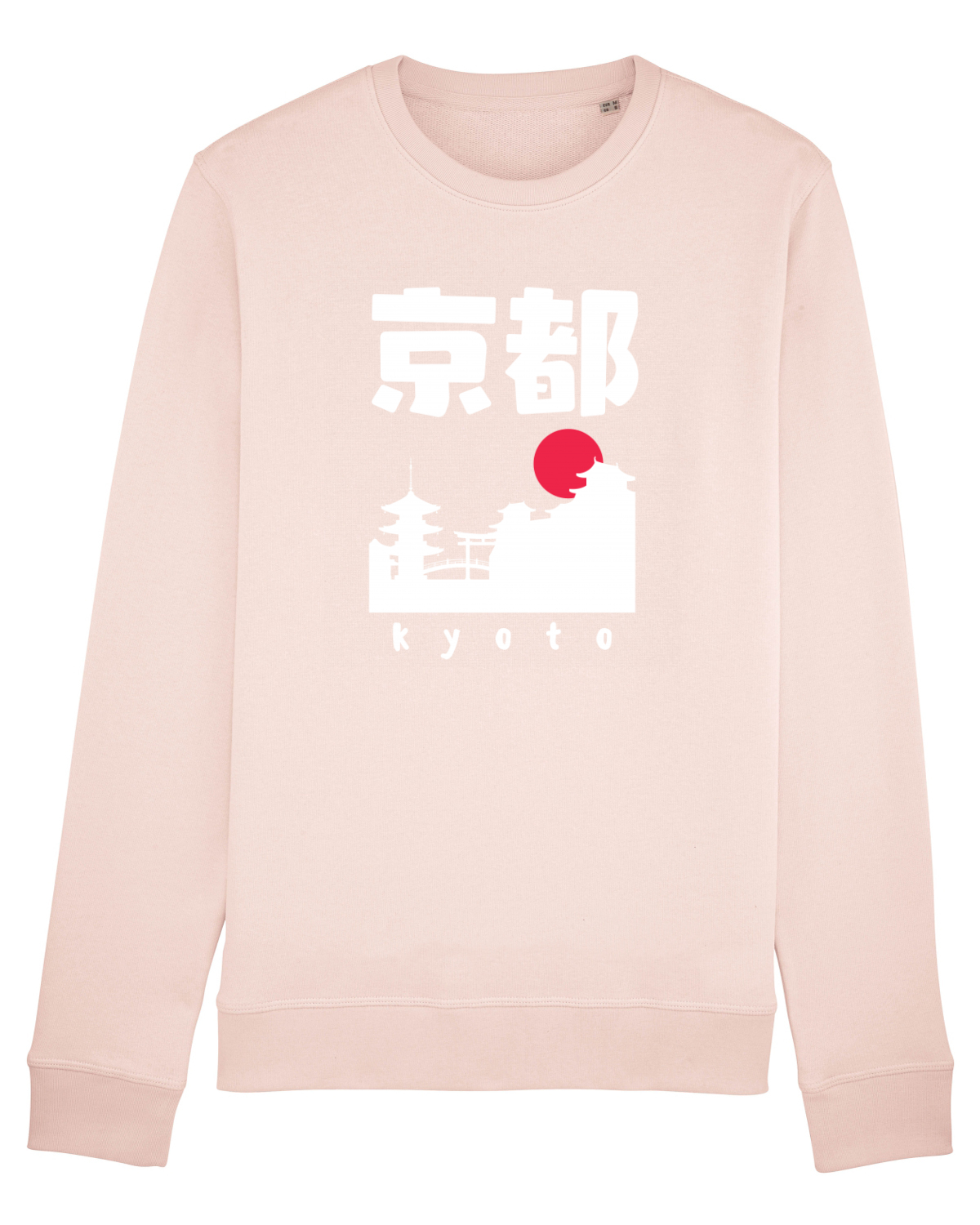 Bluză mânecă lungă Unisex Rise Candy Pink