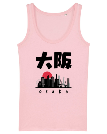 Osaka Black Silhouette Cotton Pink