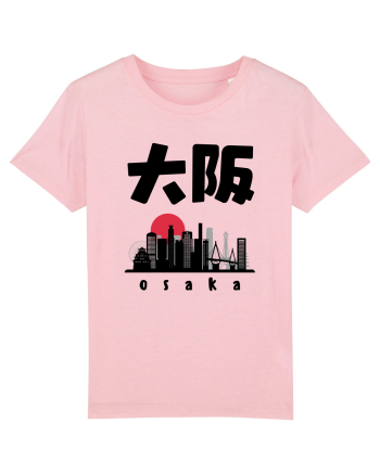 Osaka Black Silhouette Cotton Pink