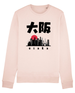 Osaka Black Silhouette Bluză mânecă lungă Unisex Rise