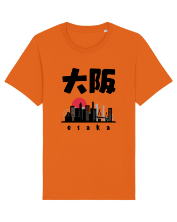 Osaka Black Silhouette Bright Orange