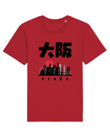 Osaka Black Silhouette Red