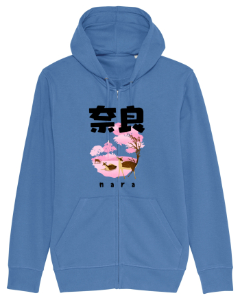 Nara Black Silhouette Bright Blue