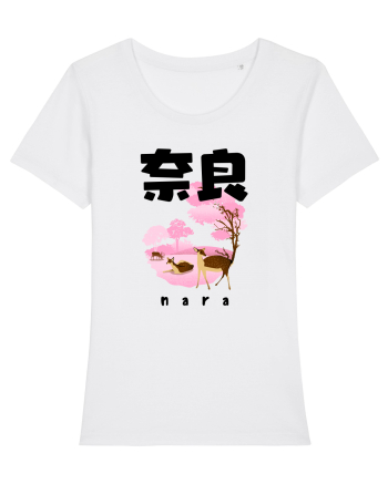 Nara Black Silhouette White
