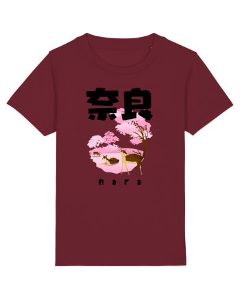 Nara Black Silhouette Burgundy