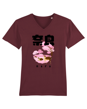 Nara Black Silhouette Burgundy