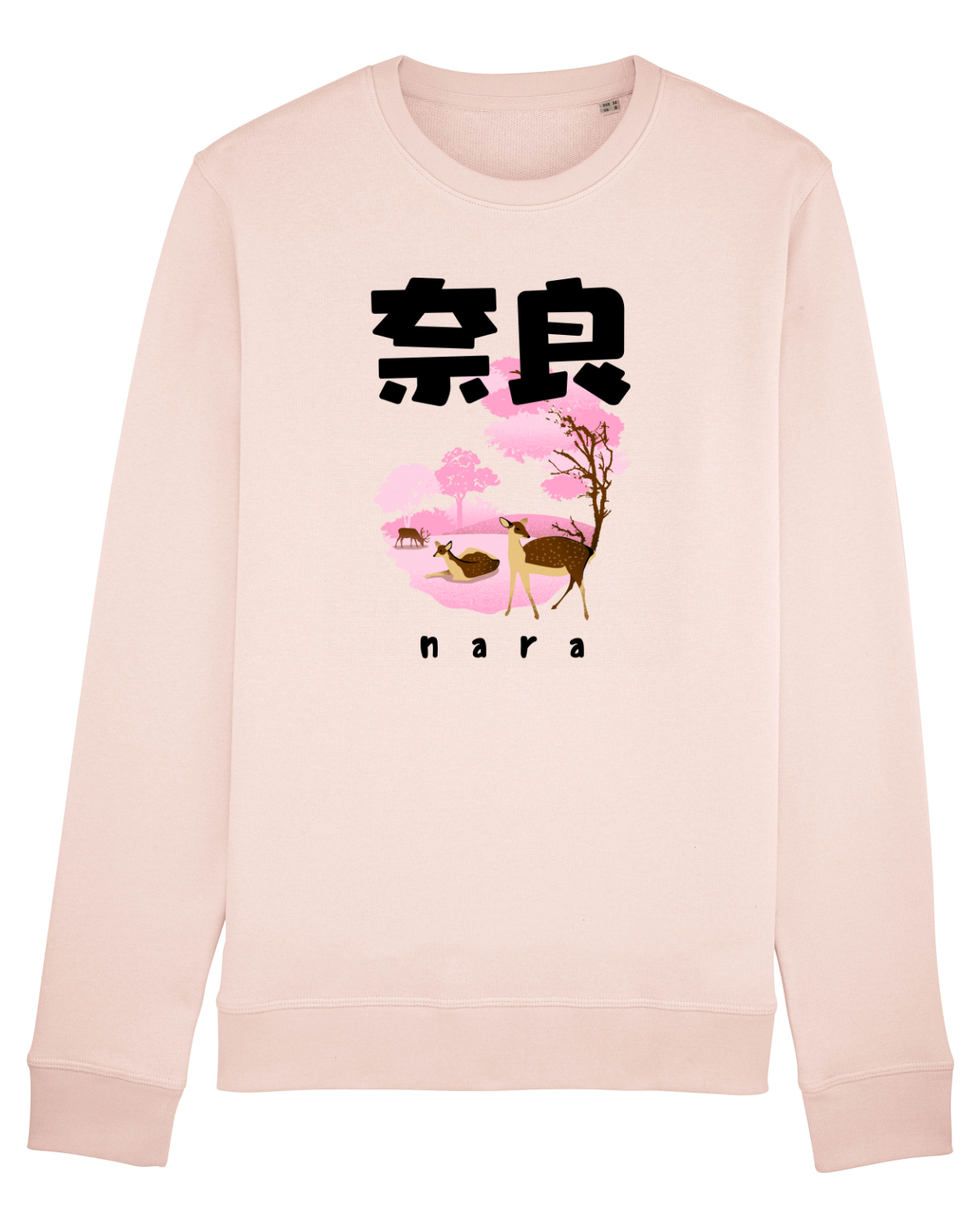 Bluză mânecă lungă Unisex Rise Candy Pink