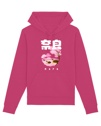 Nara White Silhouette Raspberry