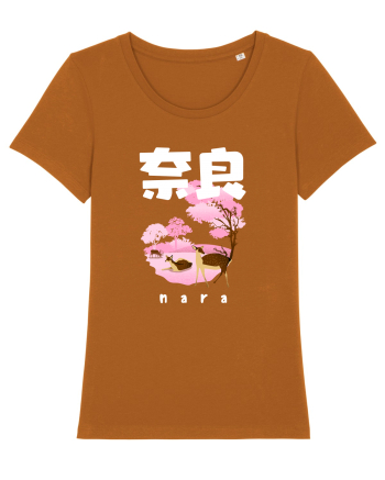 Nara White Silhouette Roasted Orange
