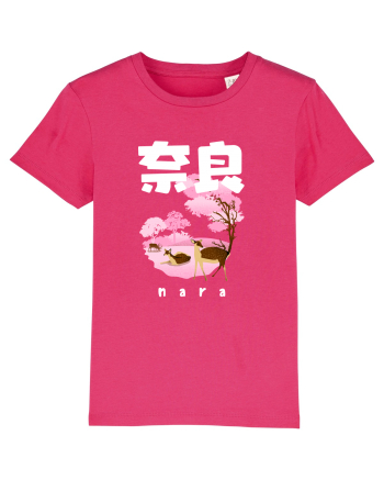 Nara White Silhouette Raspberry