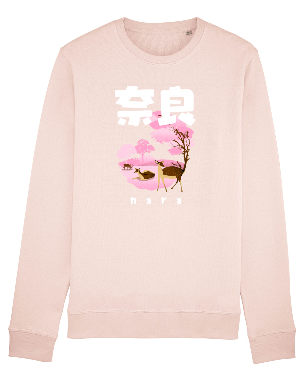 Bluză mânecă lungă Unisex Rise Candy Pink