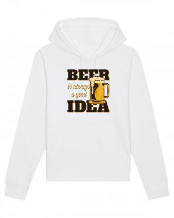 Beer is always a good idea White