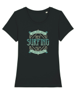 Best Surfing Catch the Wave Tricou mânecă scurtă guler larg fitted Damă Expresser