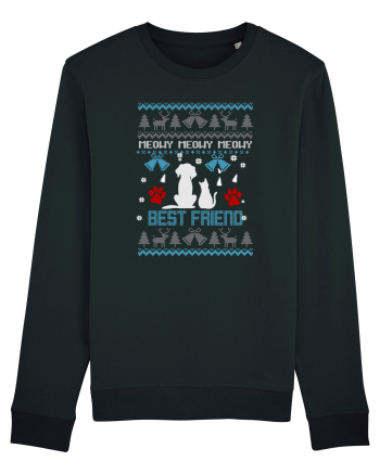 Meowy Meowy Meowy Xmas Best Friends Black
