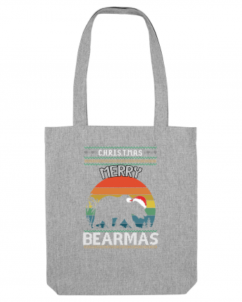 Merry Bearmas Heather Grey