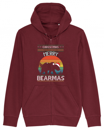 Merry Bearmas Burgundy