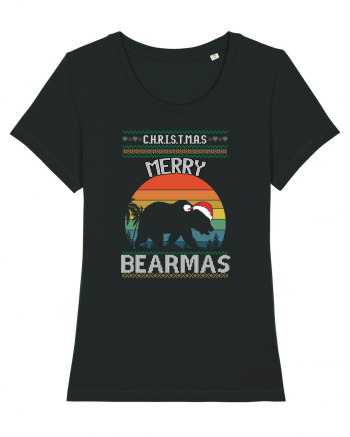 Merry Bearmas Black