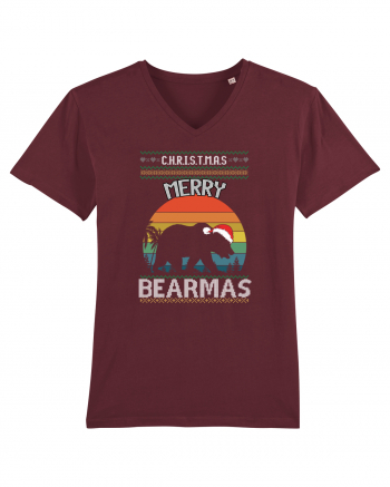 Merry Bearmas Burgundy