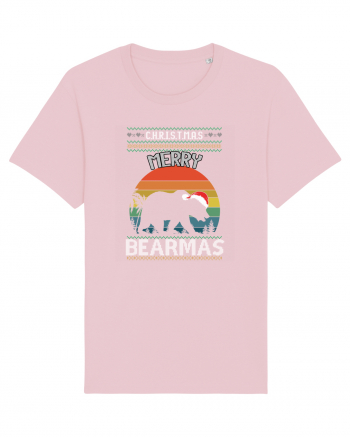 Merry Bearmas Cotton Pink