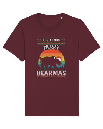 Merry Bearmas Burgundy