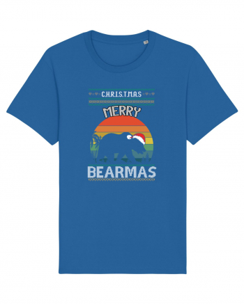 Merry Bearmas Royal Blue