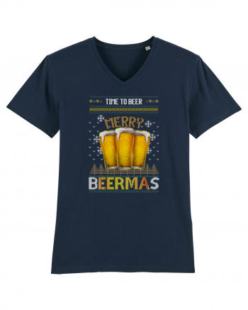 Merry Beermas Time To Beer French Navy