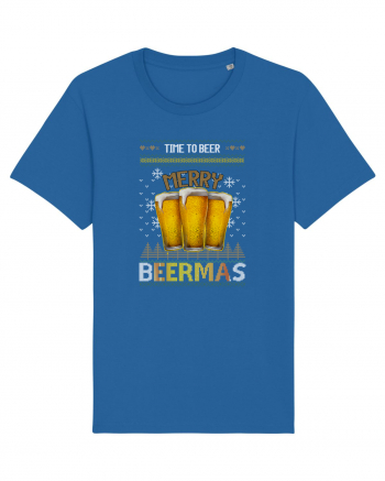 Merry Beermas Time To Beer Royal Blue