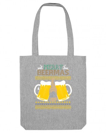 Merry Beermas Heather Grey