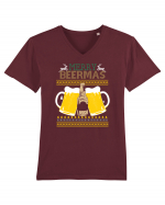 Merry Beermas Tricou mânecă scurtă guler V Bărbat Presenter