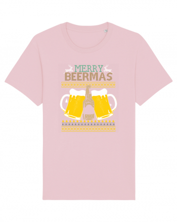 Merry Beermas Cotton Pink