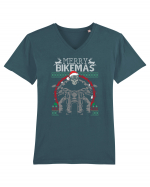 Merry Bikemas Tricou mânecă scurtă guler V Bărbat Presenter