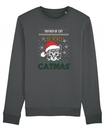 Merry Catmas Mother Of Cat Anthracite