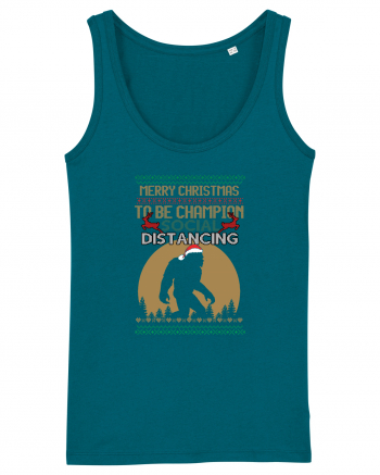 Merry Christmas Bigfoot Distancing Champion Ocean Depth