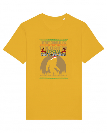 Merry Christmas Bigfoot Distancing Champion Spectra Yellow