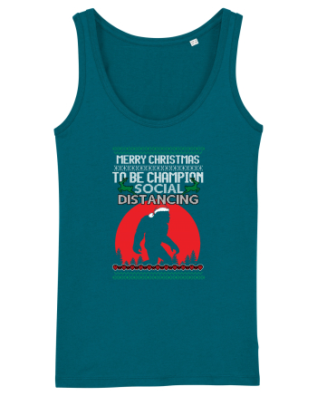Merry Christmas Bigfoot Distancing Champion Ocean Depth