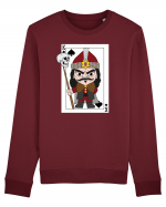 Vlad Tepes Card Bluză mânecă lungă Unisex Rise