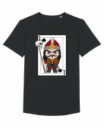 Vlad Tepes Card Tricou mânecă scurtă guler larg Bărbat Skater