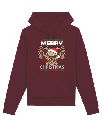 Merry Christmas Riders Burgundy